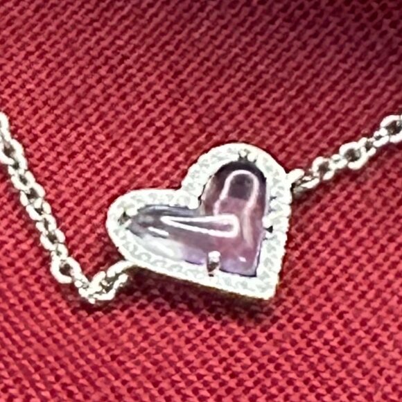 Kendra Scott Mini Ari Heart Adjustable Bracelet - Picture 4 of 13